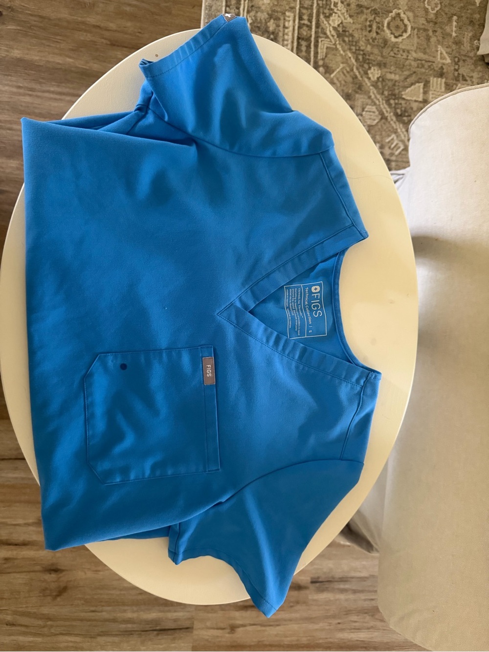 Figs Scrub Top